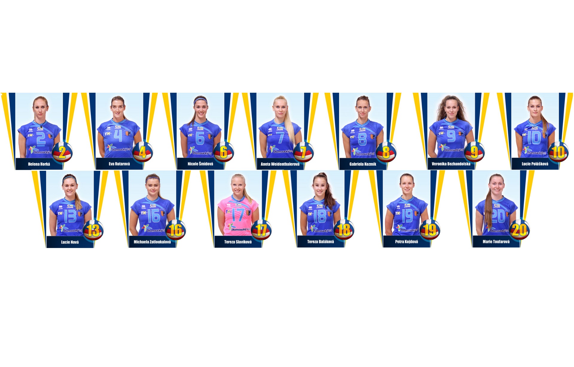 hráčky sezona 18/19